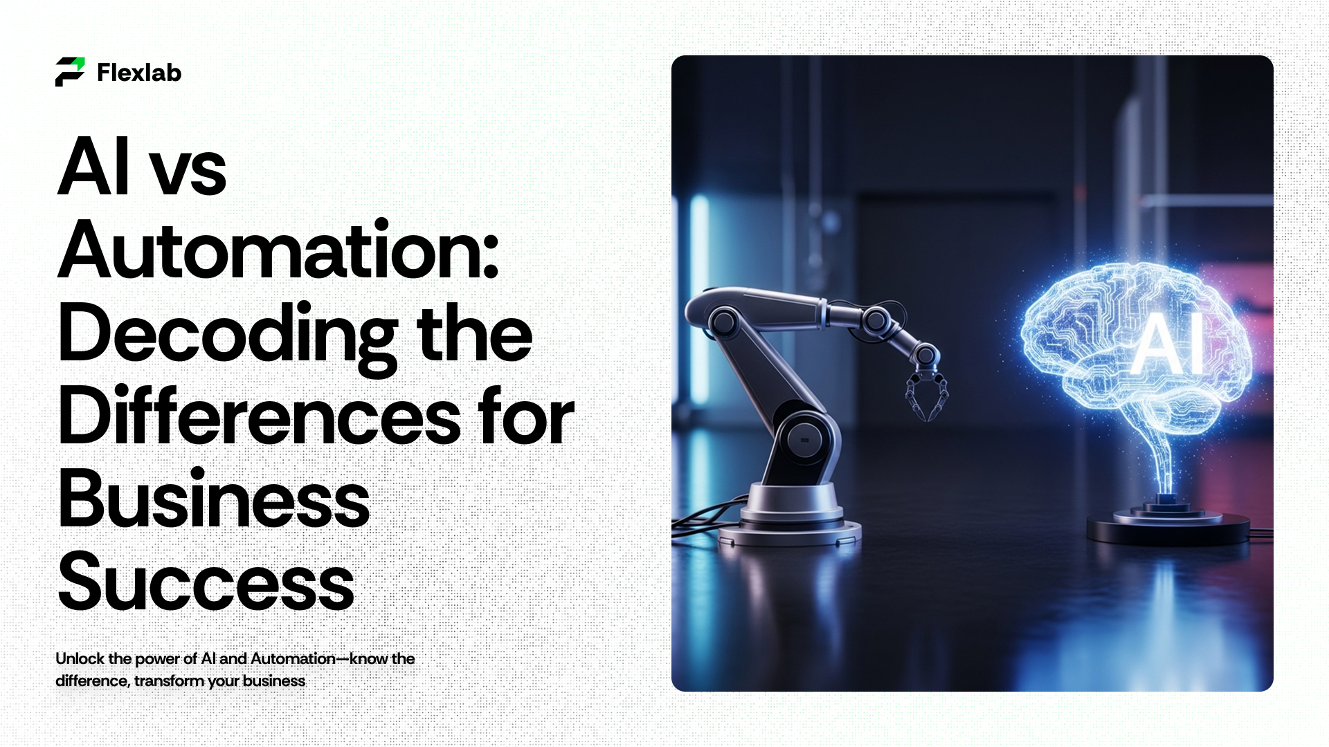 AI vs Automation