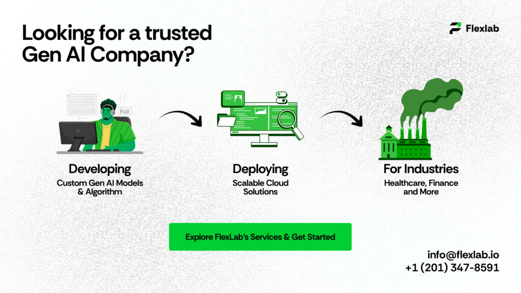 Get Reliable AI development services with Flexlab