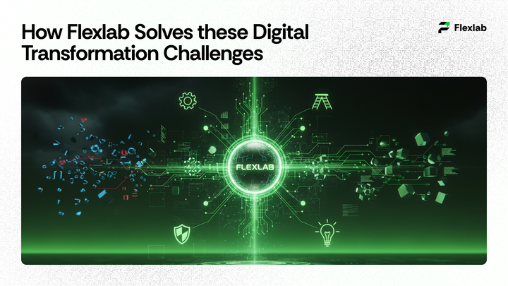 Team at Flexlab working on digital solutions for complex business issues