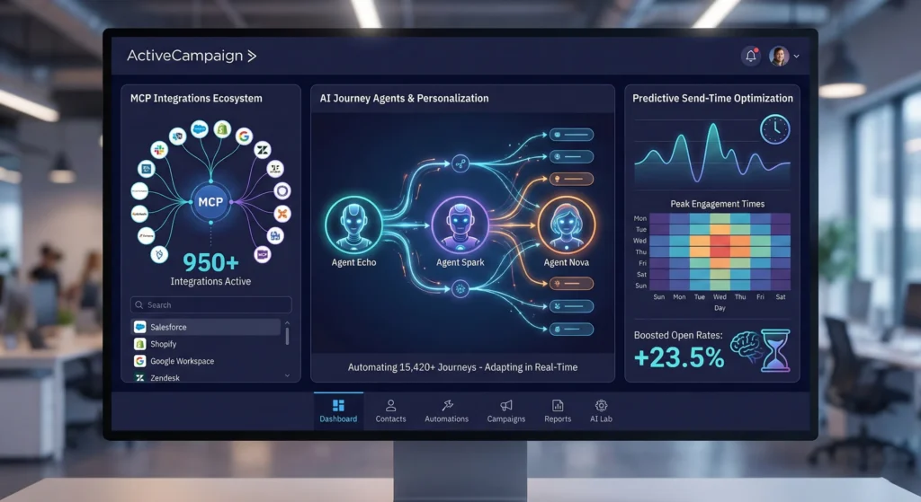 ActiveCampaign AI-powered marketing automation platform