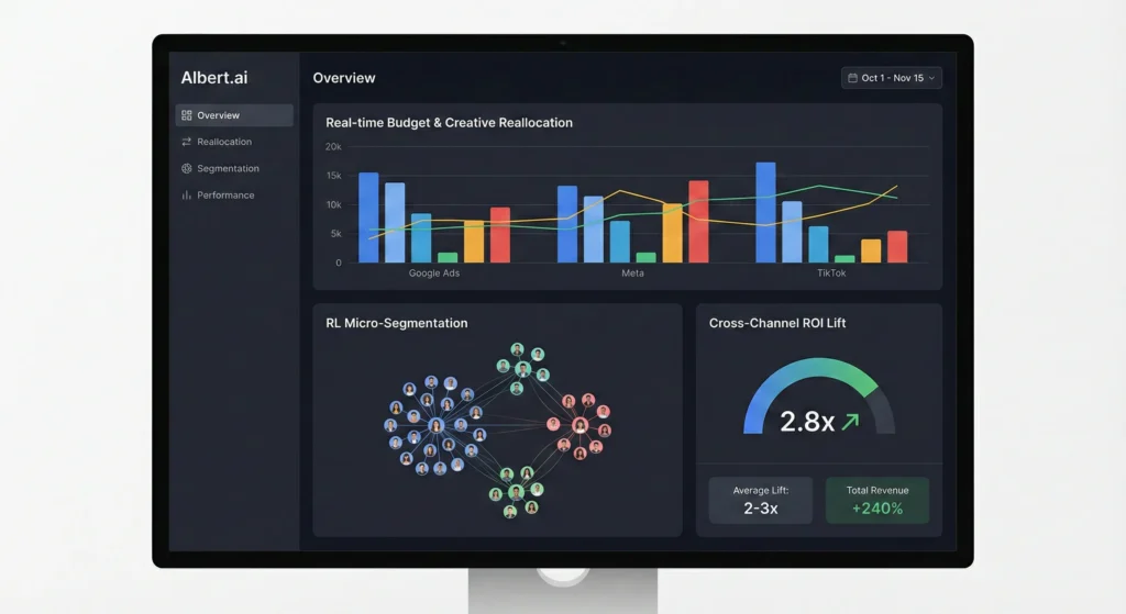 Albert AI marketing ad optimization platform