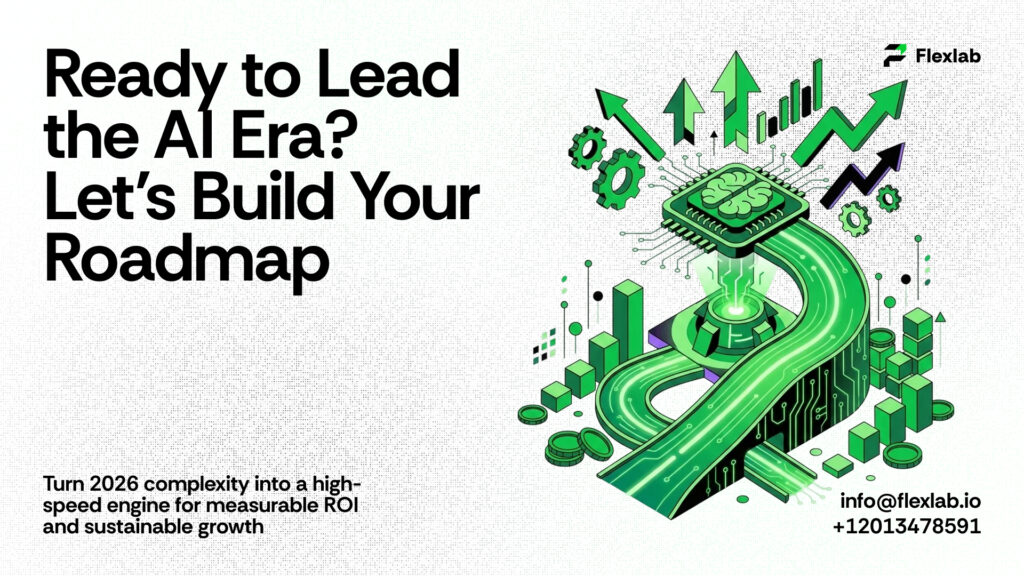 Consulting team at Flexlab planning a digital transformation roadmap