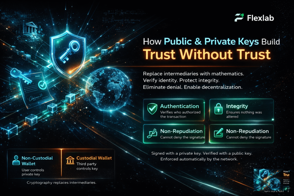 How Public Key Vs Private Key Build Trust Without Trust?