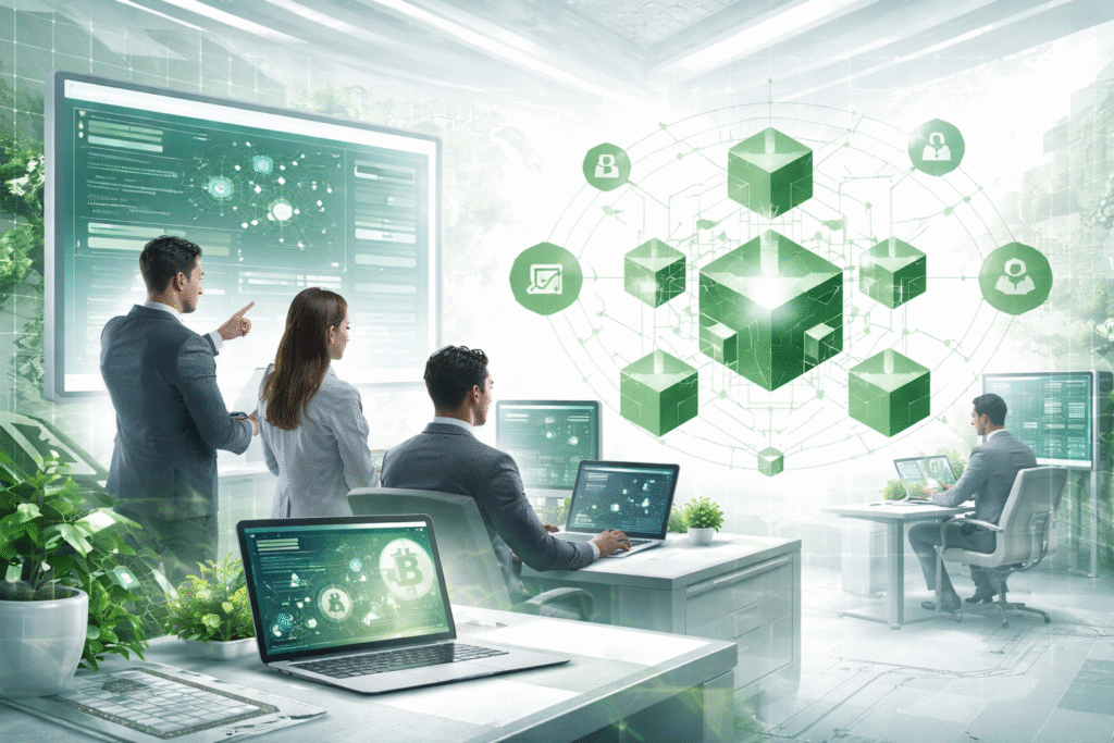 Blockchain innovation in action