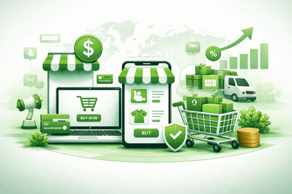 Digital commerce and marketplace development