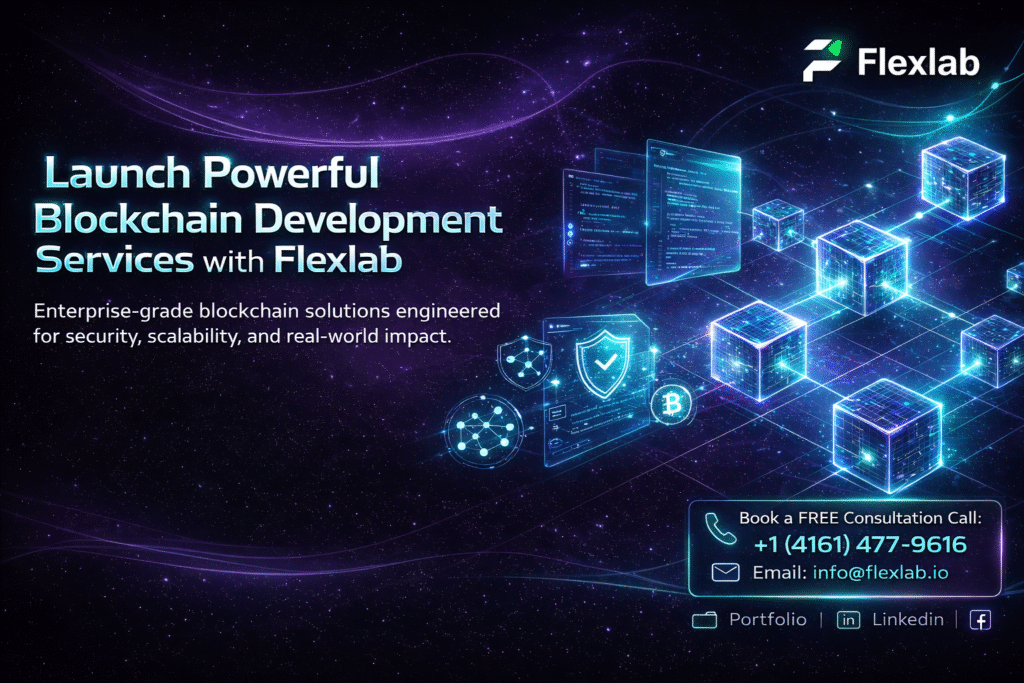Launch Powerful Blockchain Development Services with Flexlab