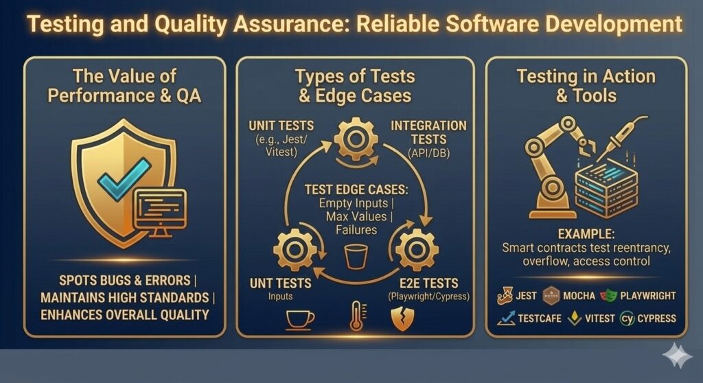 Testing and Quality Assurance