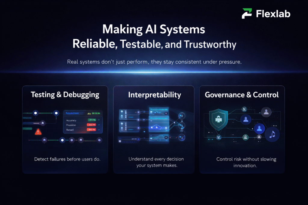 Visual representation of data validation and security protocols in a professional AI deployment.