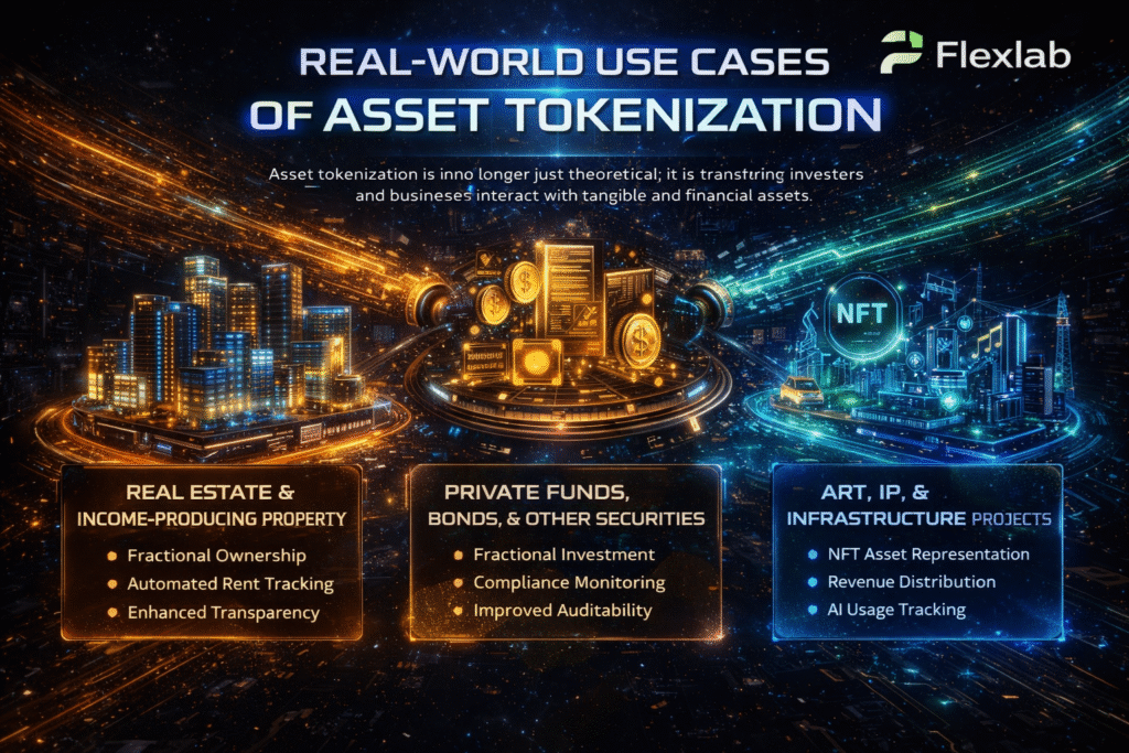 Real-world applications of blockchain in real estate and finance